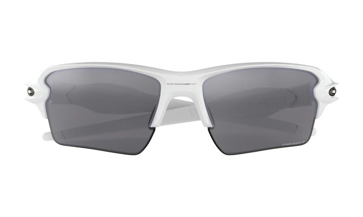 Oakley Flak 2.0 XL Sunglasses - Polished White/White/Prizm Black Polarized - Image 6