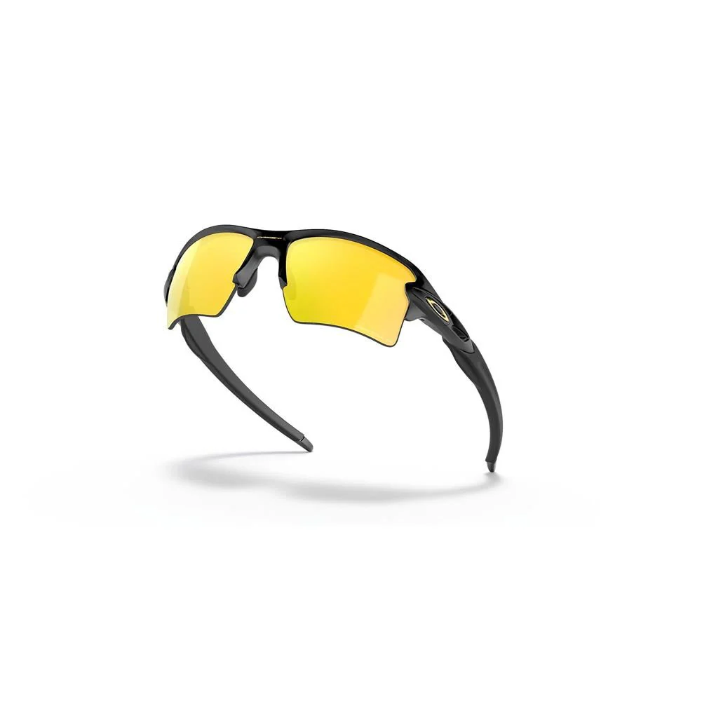 Oakley Flax 2.0 XL Sunglasses - Matte Black/Prizm 24K Polarized - Image 2