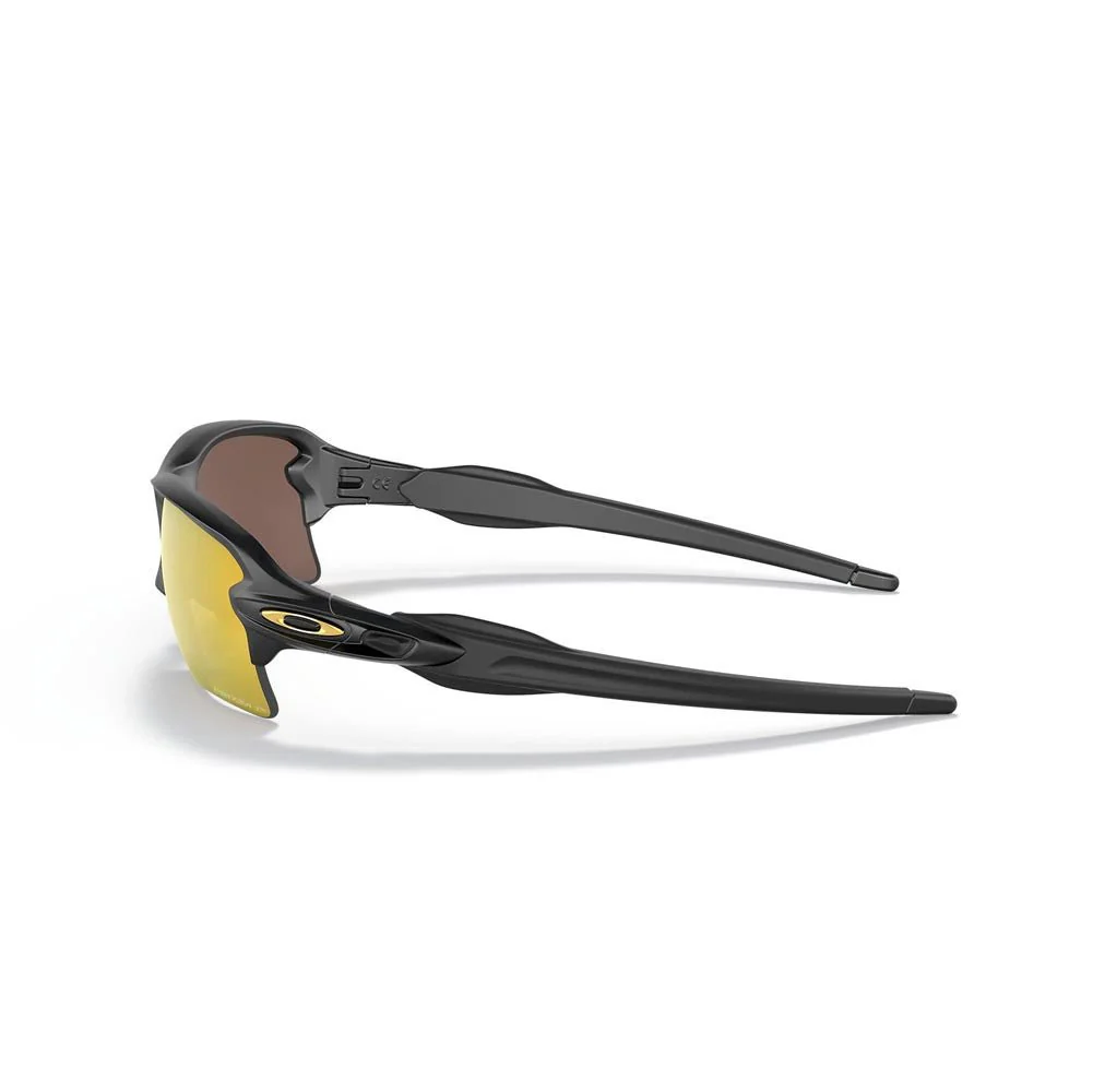 Oakley Flax 2.0 XL Sunglasses - Matte Black/Prizm 24K Polarized - Image 3