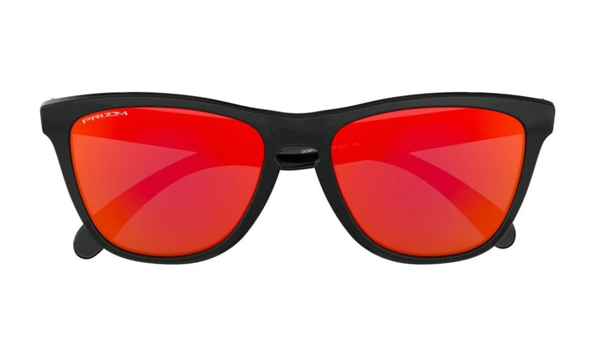 Oakley Frogskins Sunglasses - Black Ink/Prizm Ruby - Image 4