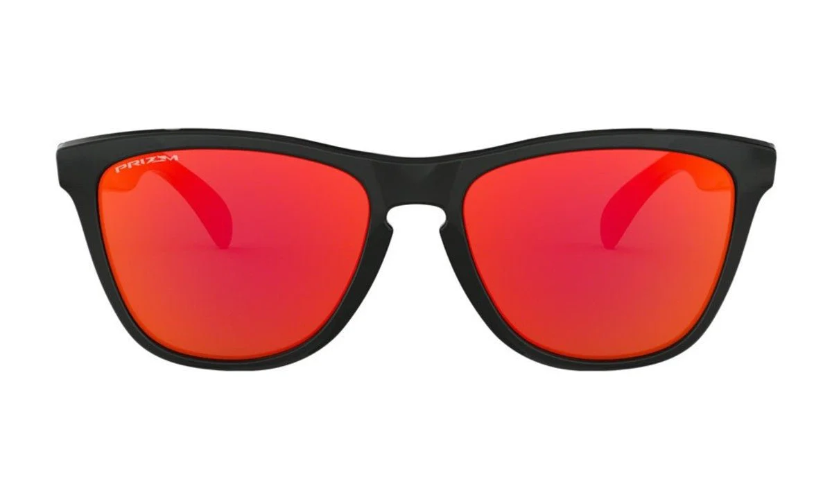 Oakley Frogskins Sunglasses - Black Ink/Prizm Ruby - Image 5