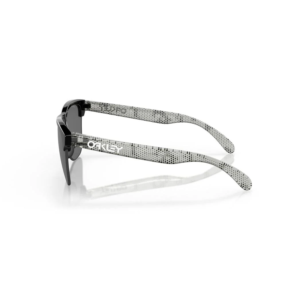 Oakley Frogskins Lite High Resolution Collection Sunglasses - Polished Black/Prizm Black - Image 4