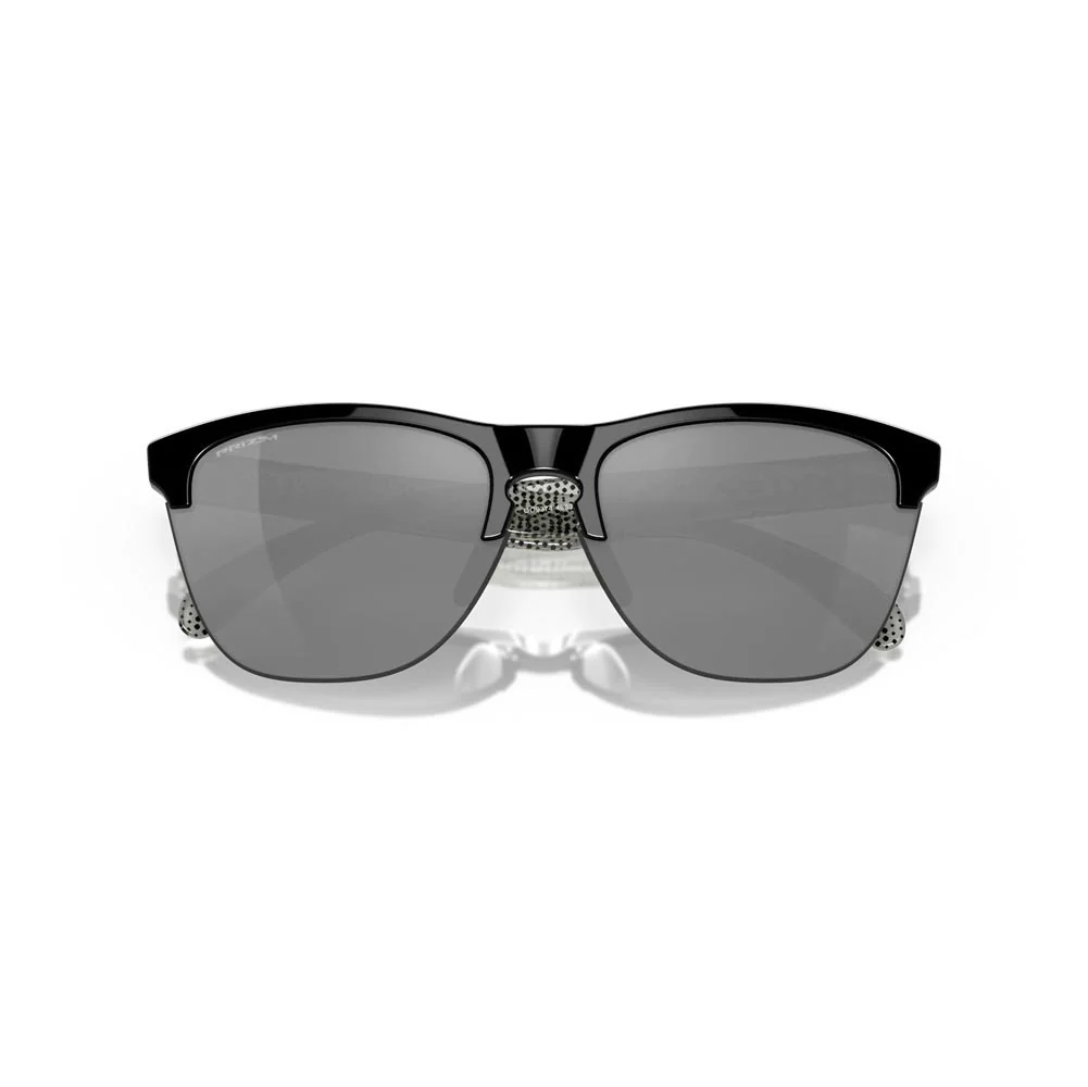 Oakley Frogskins Lite High Resolution Collection Sunglasses - Polished Black/Prizm Black - Image 6