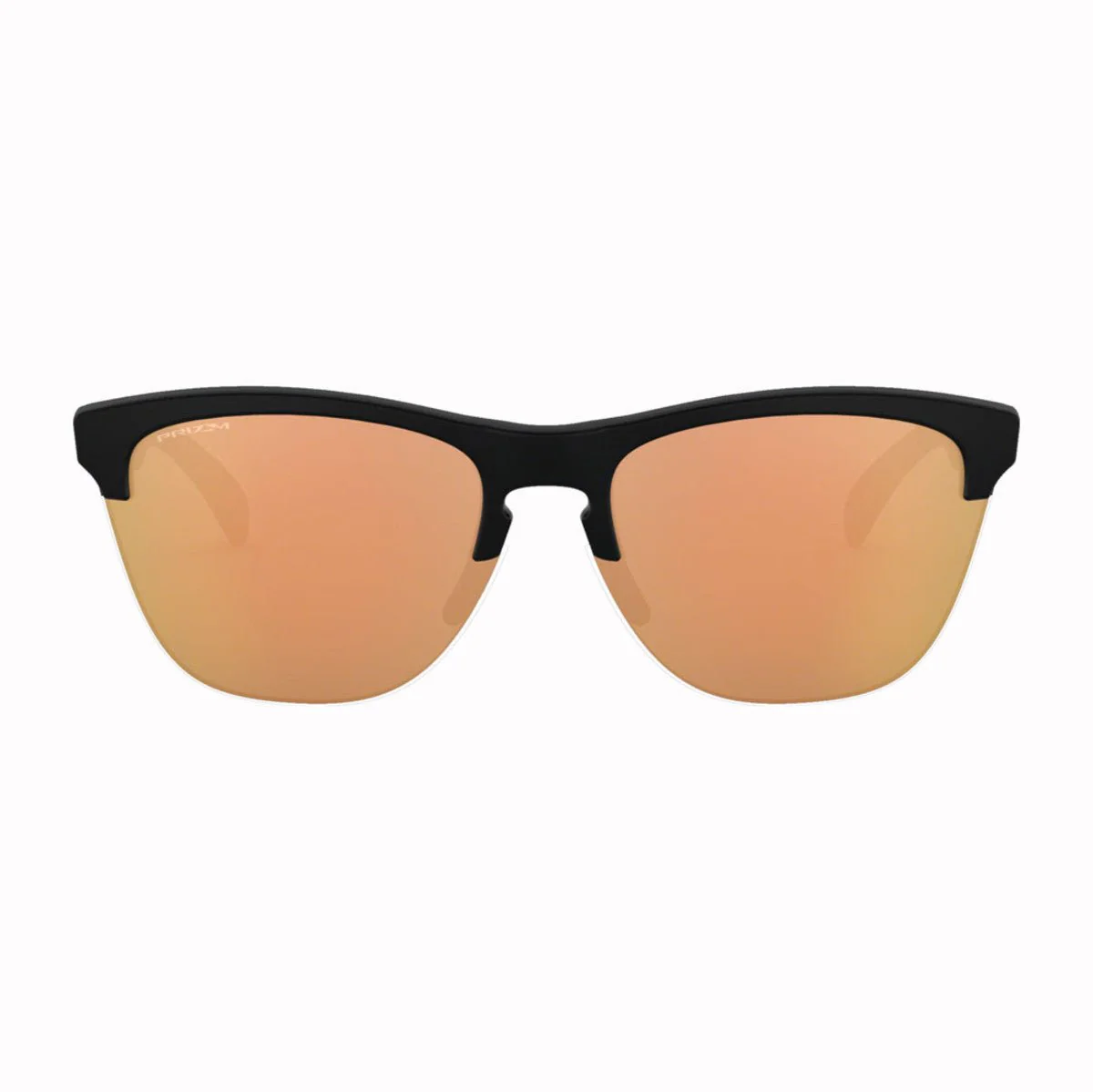 Oakley Frogskins Lite Sunglasses - Matte Black/Prizm Rose Gold - Image 3