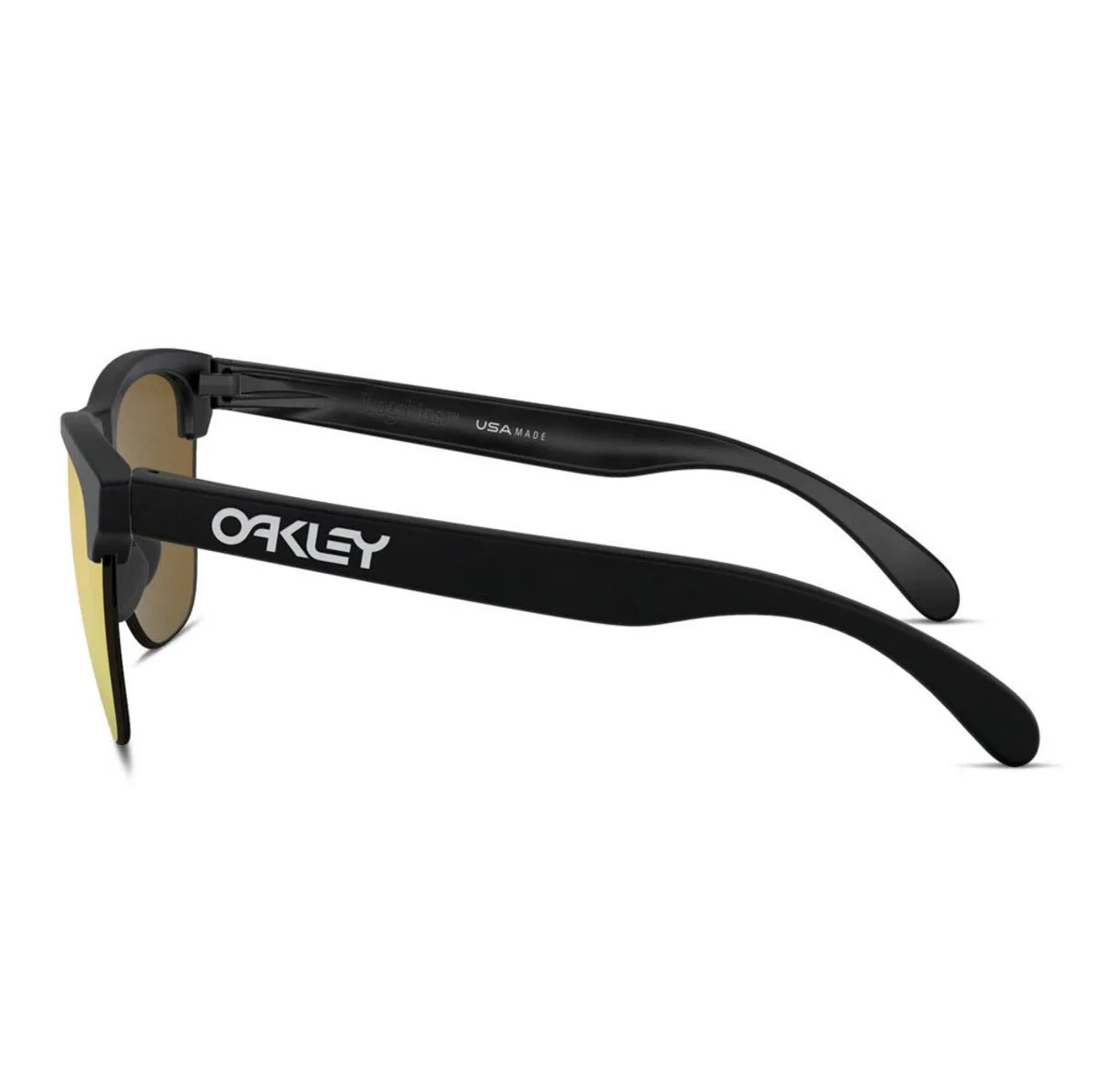 Oakley Frogskins Lite Sunglasses - Matte Black/Prizm Rose Gold - Image 5