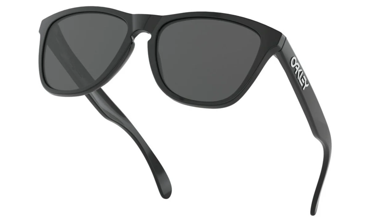 Oakley Frogskins Sunglasses - Polished Black/Grey - Image 5