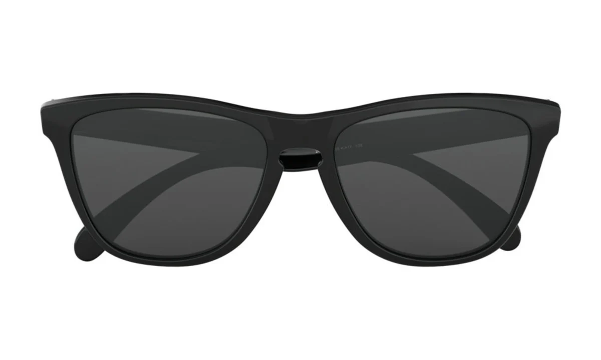 Oakley Frogskins Sunglasses - Polished Black/Grey - Image 6