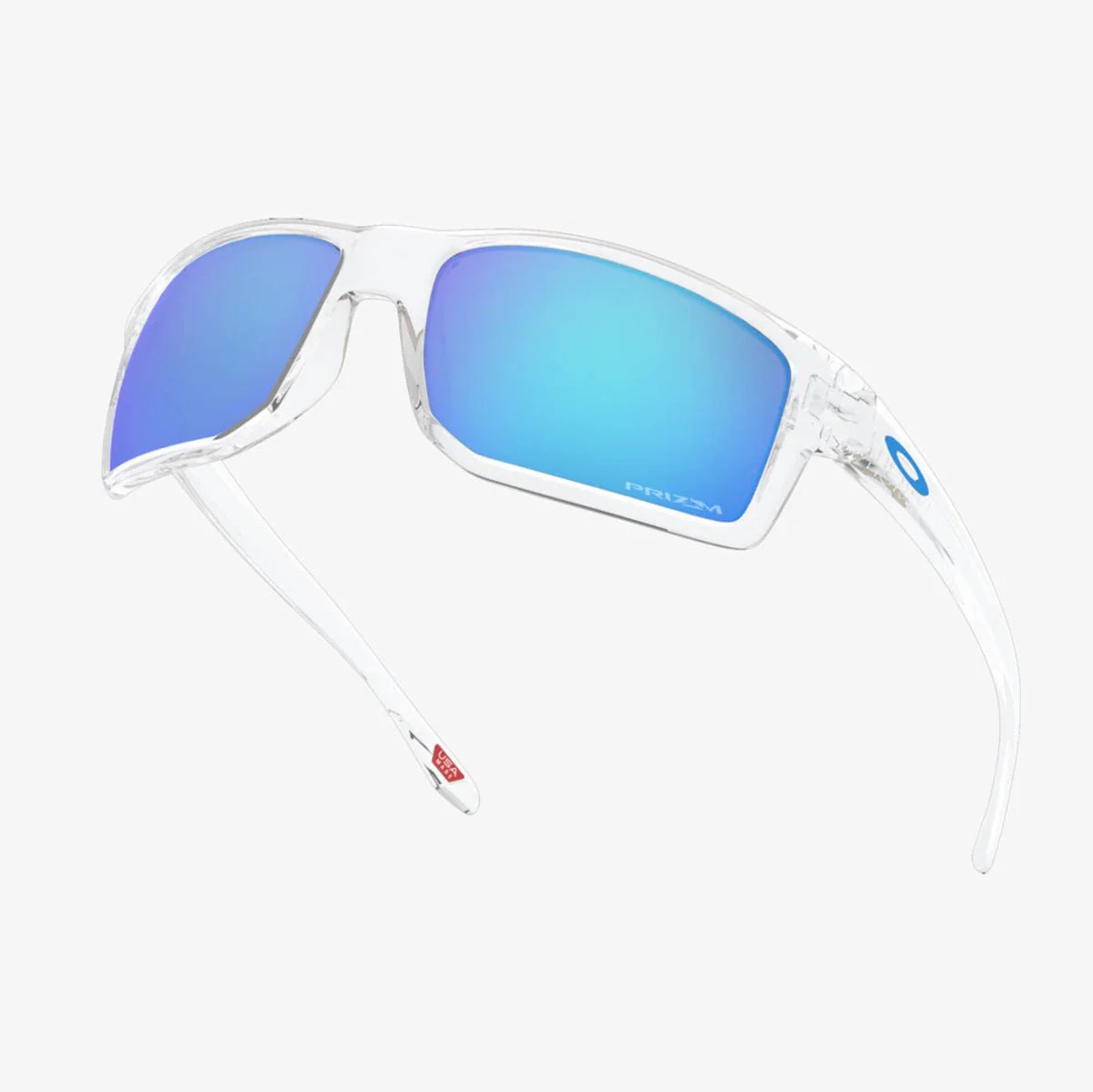 Oakley Gibston - Polished Clear/Prizm Sapphire - Image 6