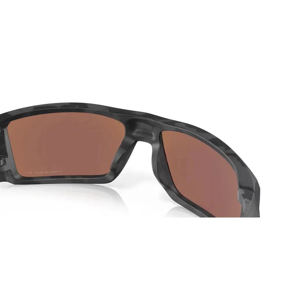 Oakley Heliostat Sunglasses - Matte Black Camo/Prizm Deep Water Polarized - Image 7
