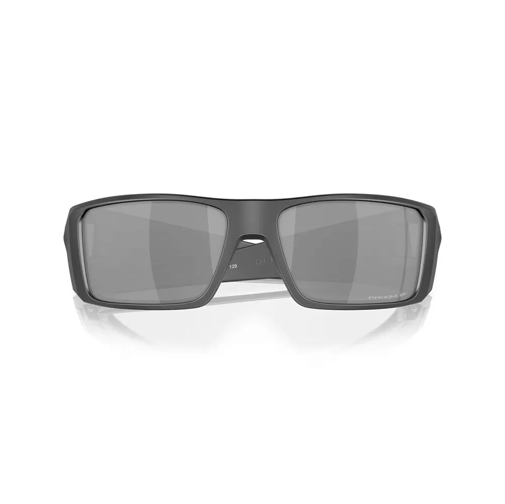 Oakley Heliostat Sunglasses - Matte Black/Prizm Black Polarized - Image 5