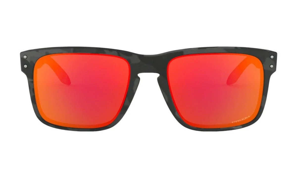 Oakley Holbrook Black Camo Collection Sunglasses - Black Camo/Prizm Ruby - Image 4