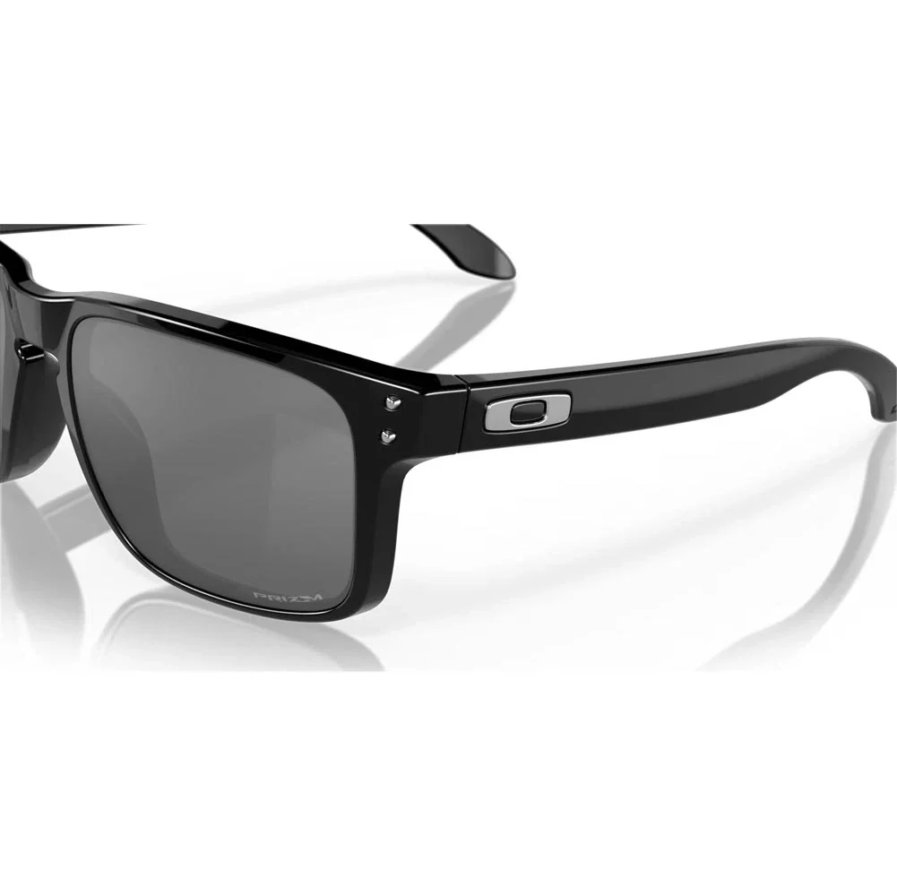 Oakley Holbrook Sunglasses - Polished Black/Prizm Grey Black Iridium - Image 6