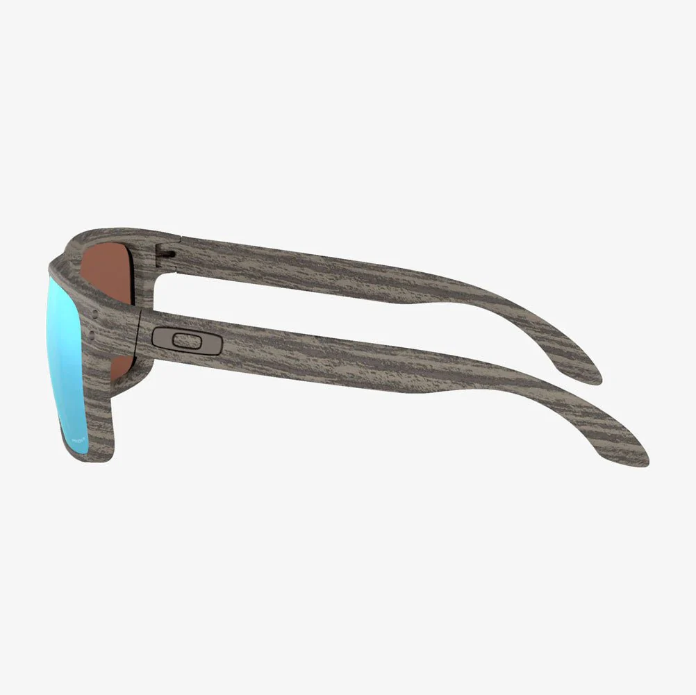 Oakley Holbrook Woodgrain Collection - Woodgrain/Prizm Deep Water Polarized - Image 4
