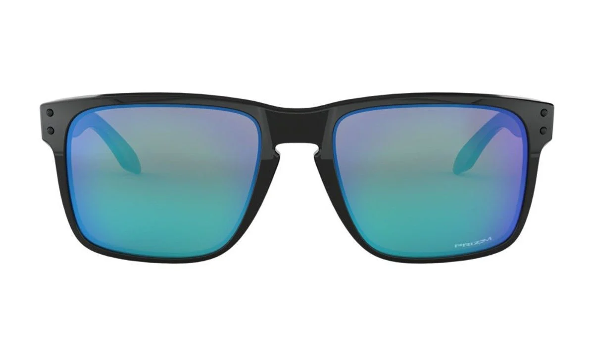 Oakley Holbrook XL Sunglasses - Polished Black/Prizm Sapphire - Image 2