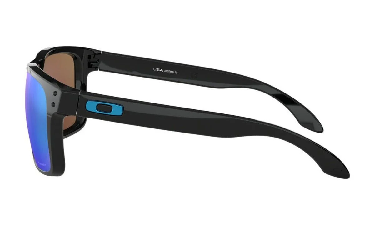 Oakley Holbrook XL Sunglasses - Polished Black/Prizm Sapphire - Image 5