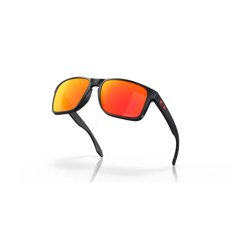 Oakley Holbrook XL Sunglasses - Matte Black/Prizm Ruby - Image 4