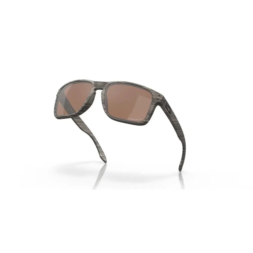 Oakley Holbrook XL Sunglasses - Woodgrain/Prizm Tungsten Polarized - Image 4