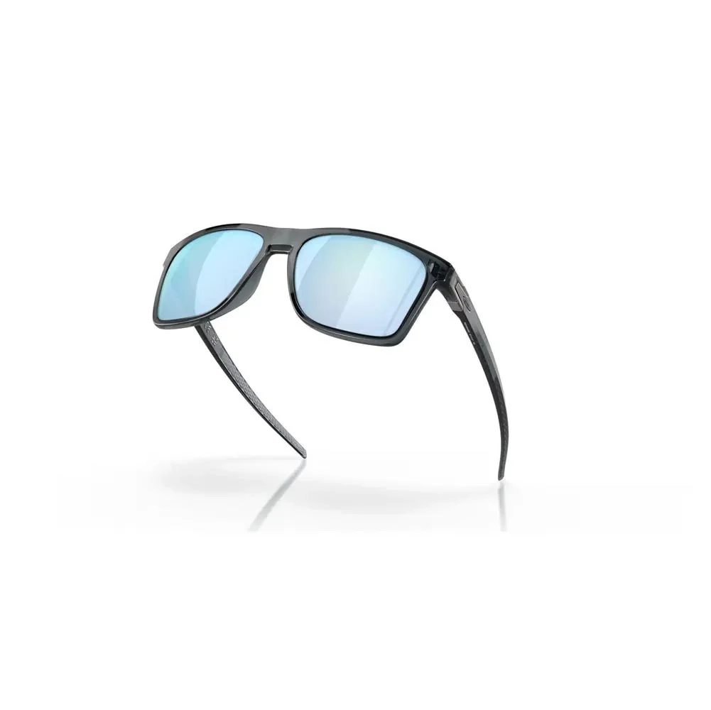 Oakley Leffingwell Sunglasses - Crystal Black/Prizm Deep Water Polarized - Image 4