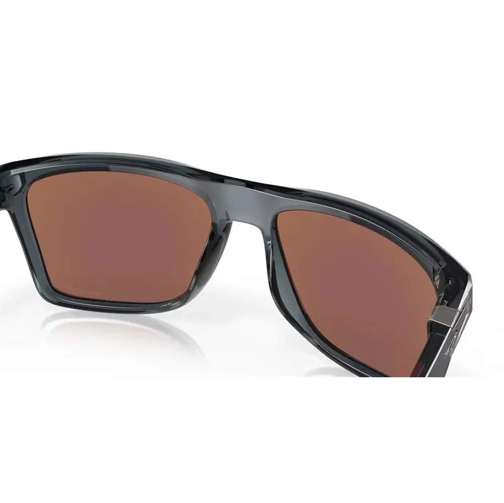 Oakley Leffingwell Sunglasses - Crystal Black/Prizm Deep Water Polarized - Image 7