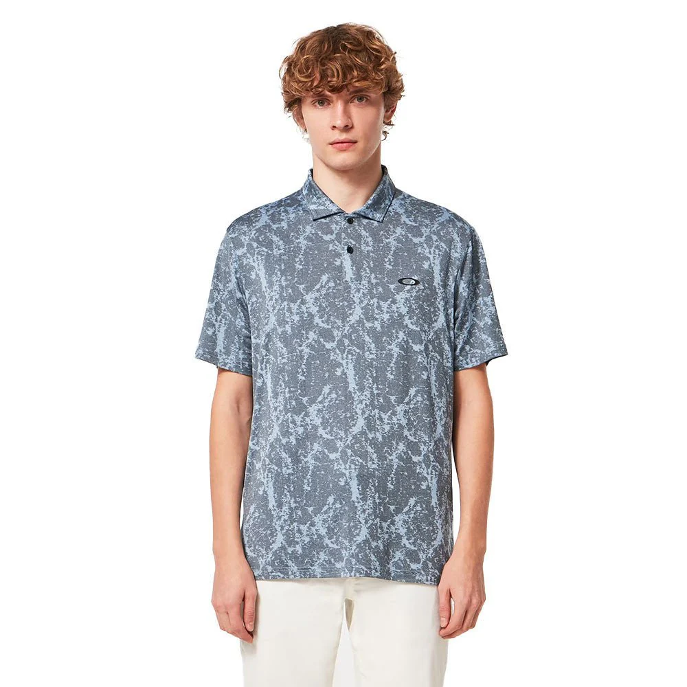 Oakley Marble Jaquard Golf Polo - Image 4
