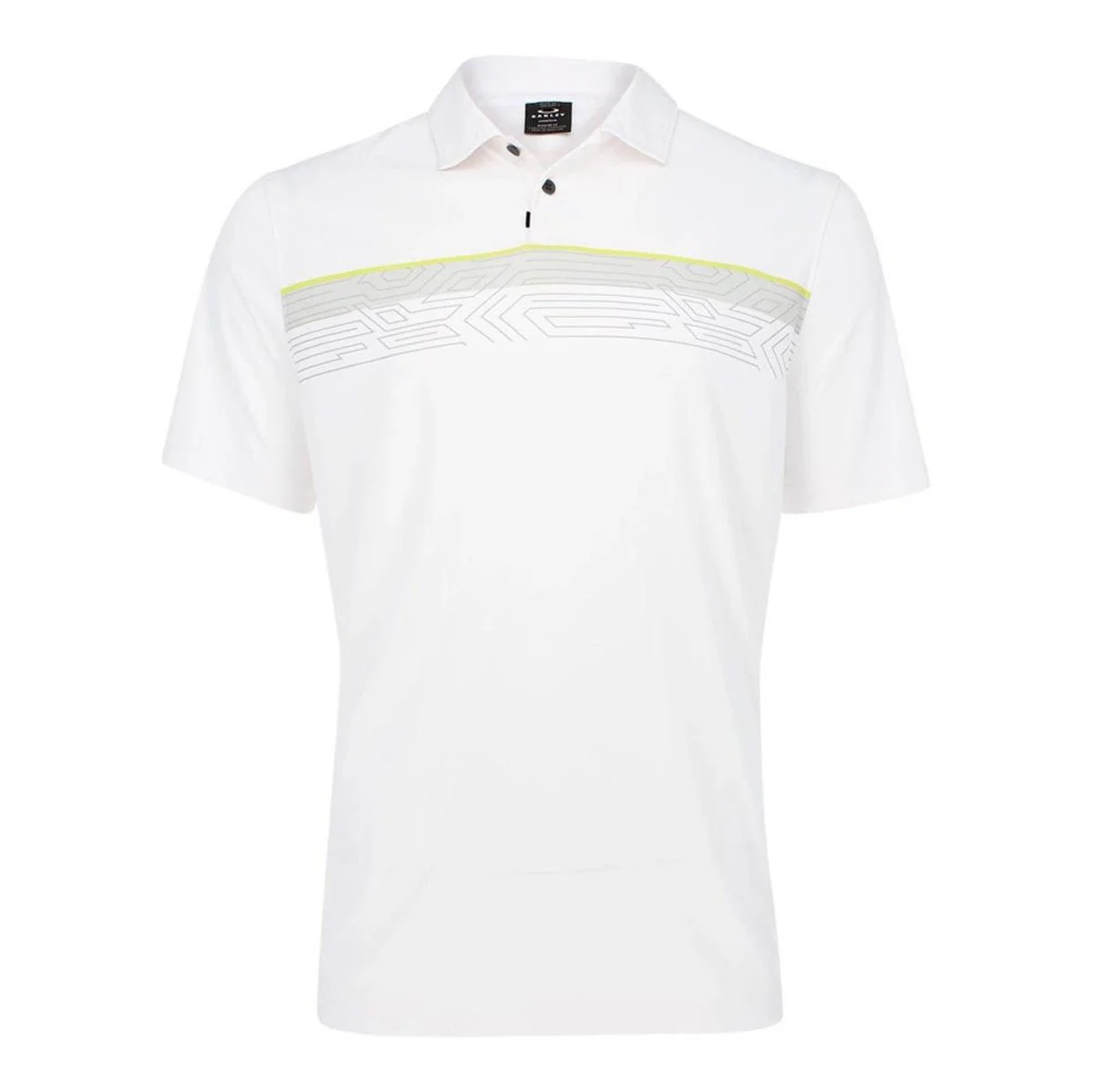 Oakley Print Layer Stripe Golf Polo