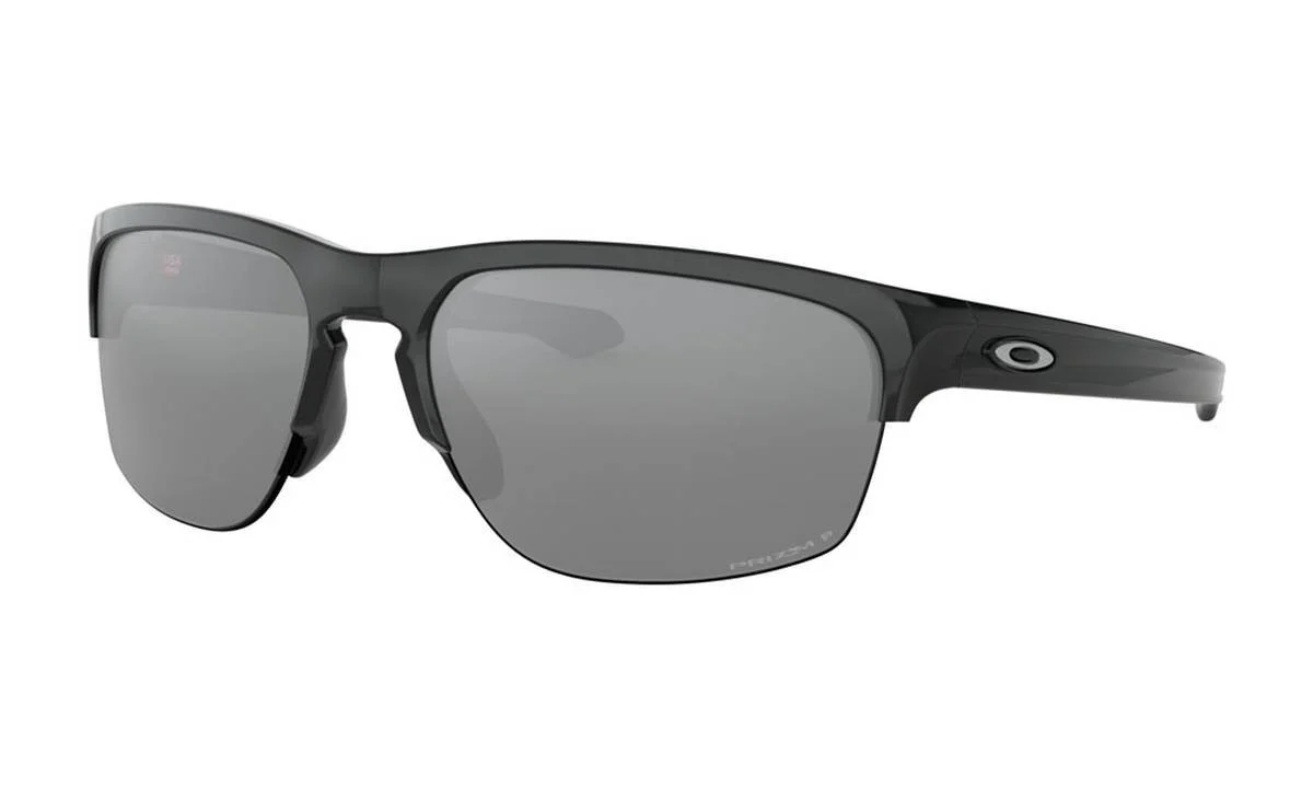 Oakley Sliver Edge Sunglasses - Polished Black/Prizm Black Polarized - Image 3