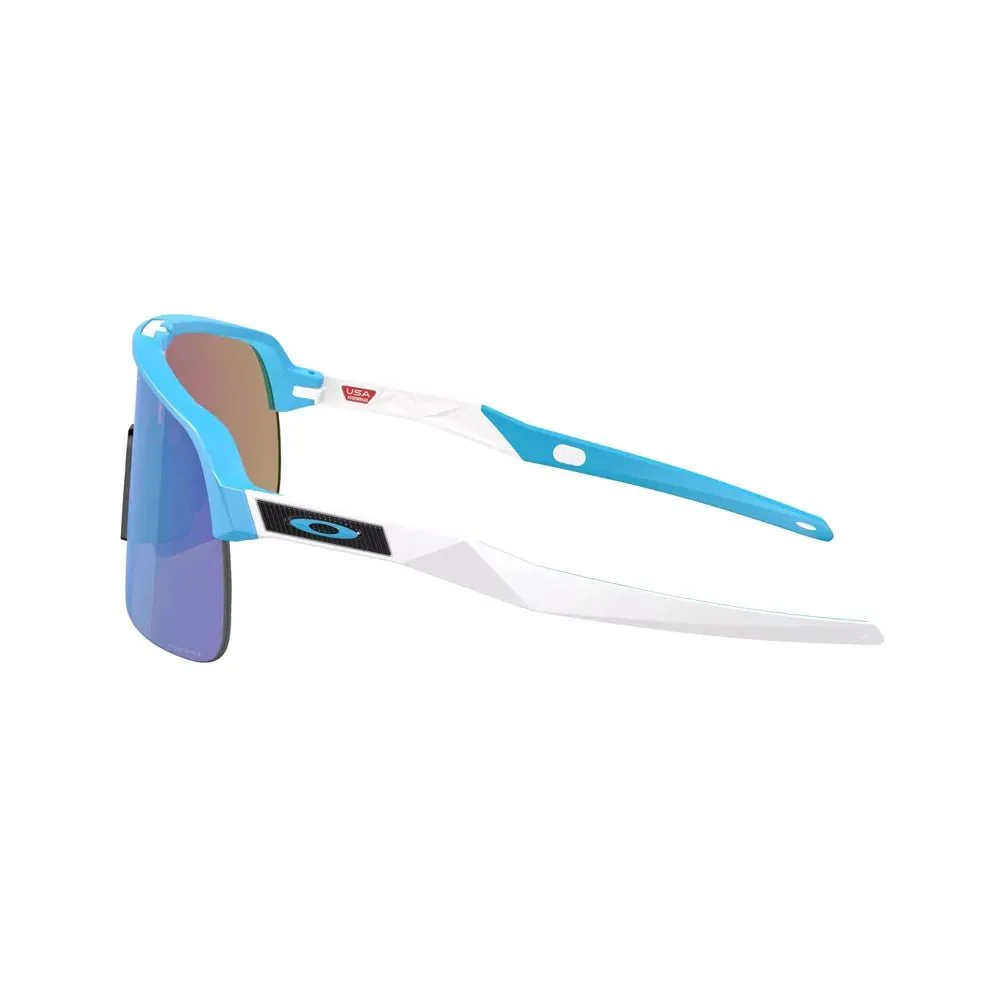 Oakley Sutro Lite Sunglasses - Matte Sky Blue/Prizm Sapphire - Image 3