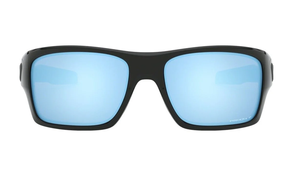 Oakley Turbine Sunglasses - Polished Black/Prizm Deep Water Polarized - Image 3