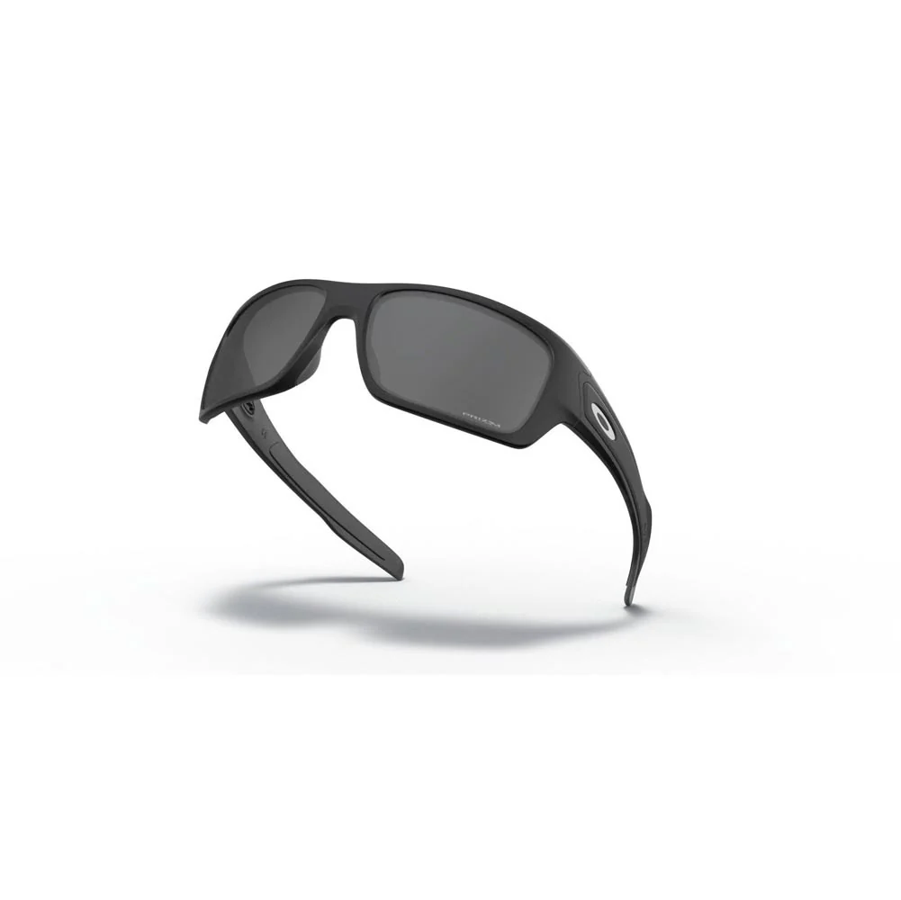Oakley Turbine Sunglasses - Matte Black/Prizm Black - Image 5