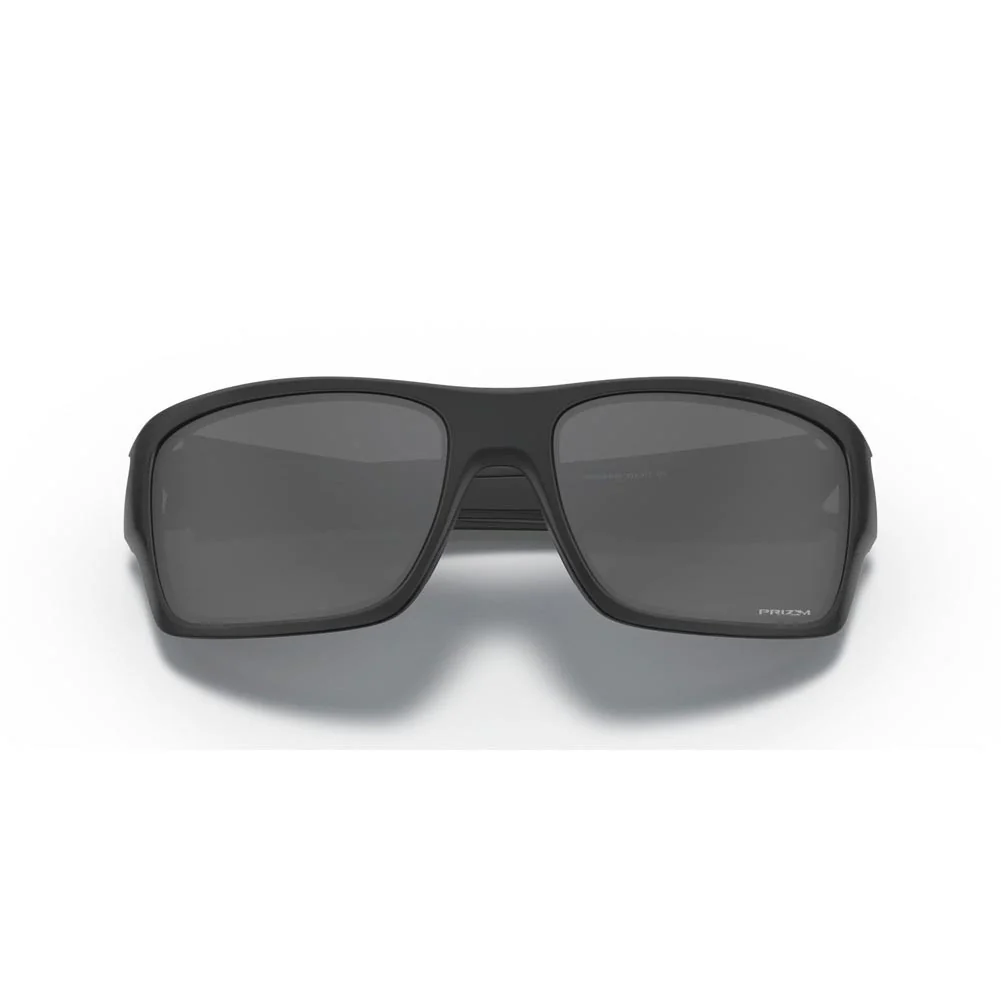 Oakley Turbine Sunglasses - Matte Black/Prizm Black - Image 6