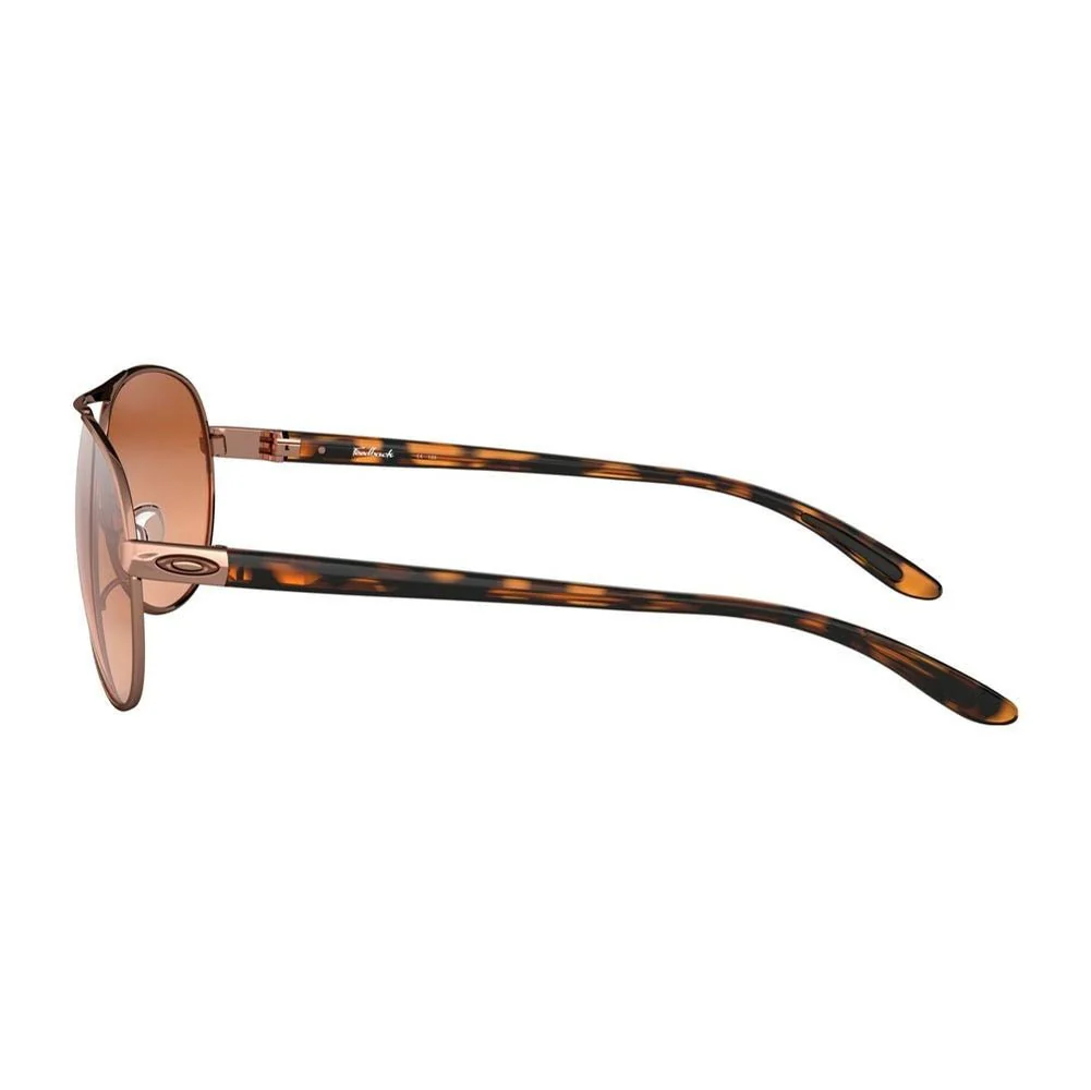 Oakley Women's Feedback Sunglasses - Rose Gold/VR50 Brown Gradient - Image 6