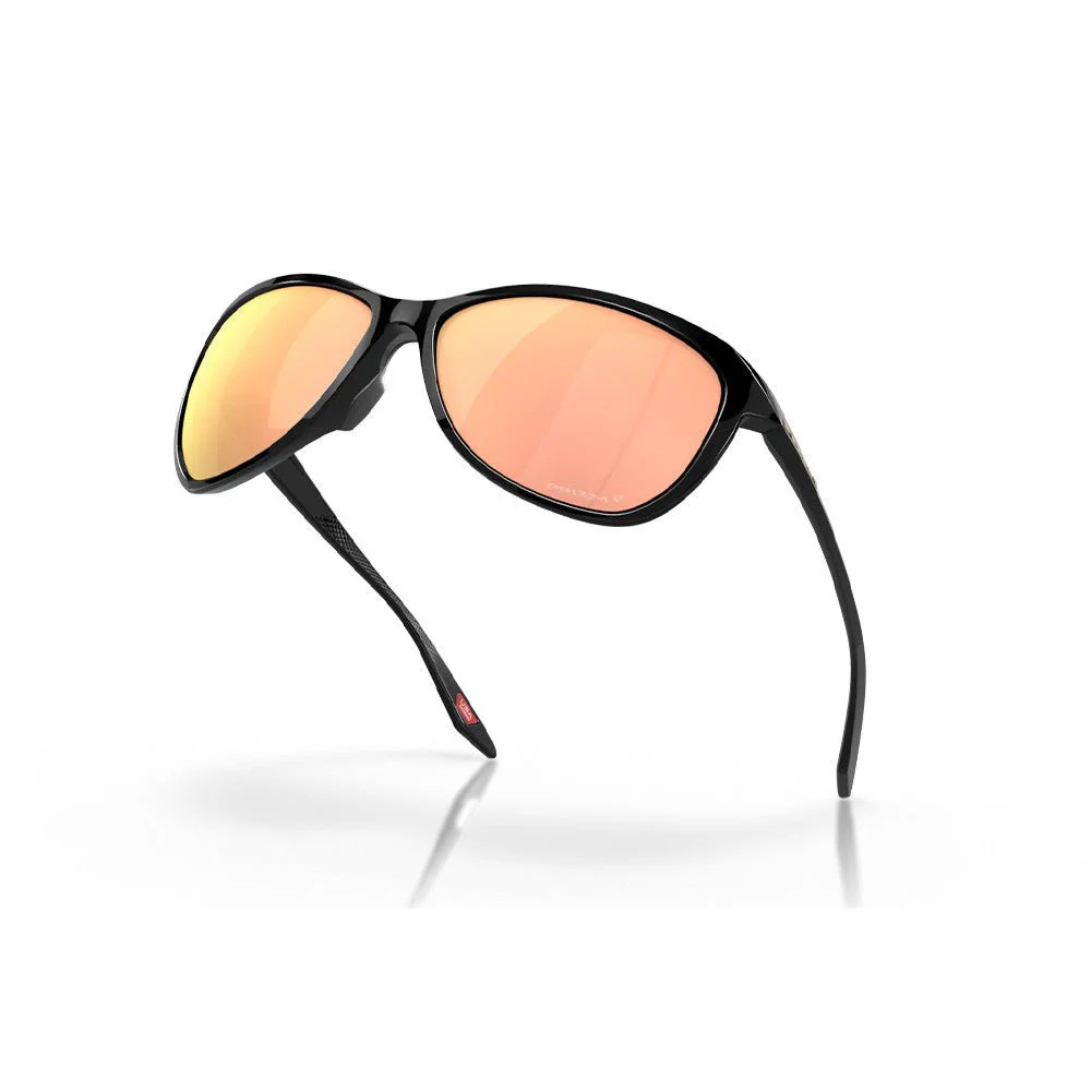 Oakley Women's Pasque - Polished Black/Prizm Rose Gold Polarized - Image 6