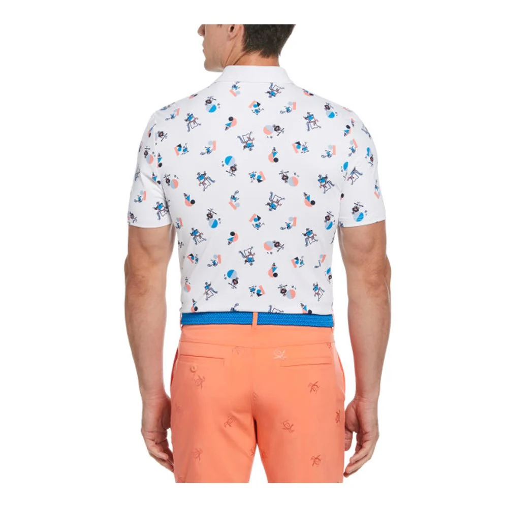 Original Penguin All-Over Memphis Pete Novelty Golf Polo - Image 5