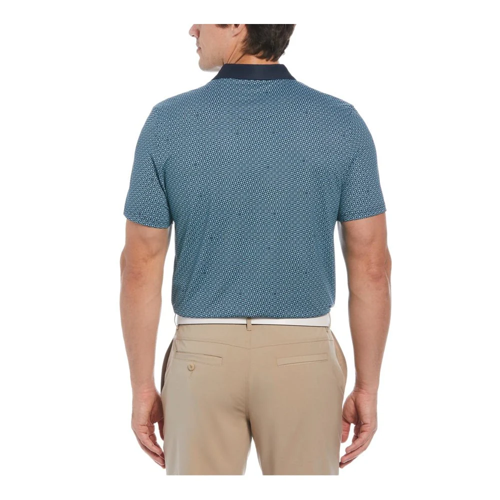 Original Penguin All-Over Retro Micro Floral Print Golf Polo - Image 2