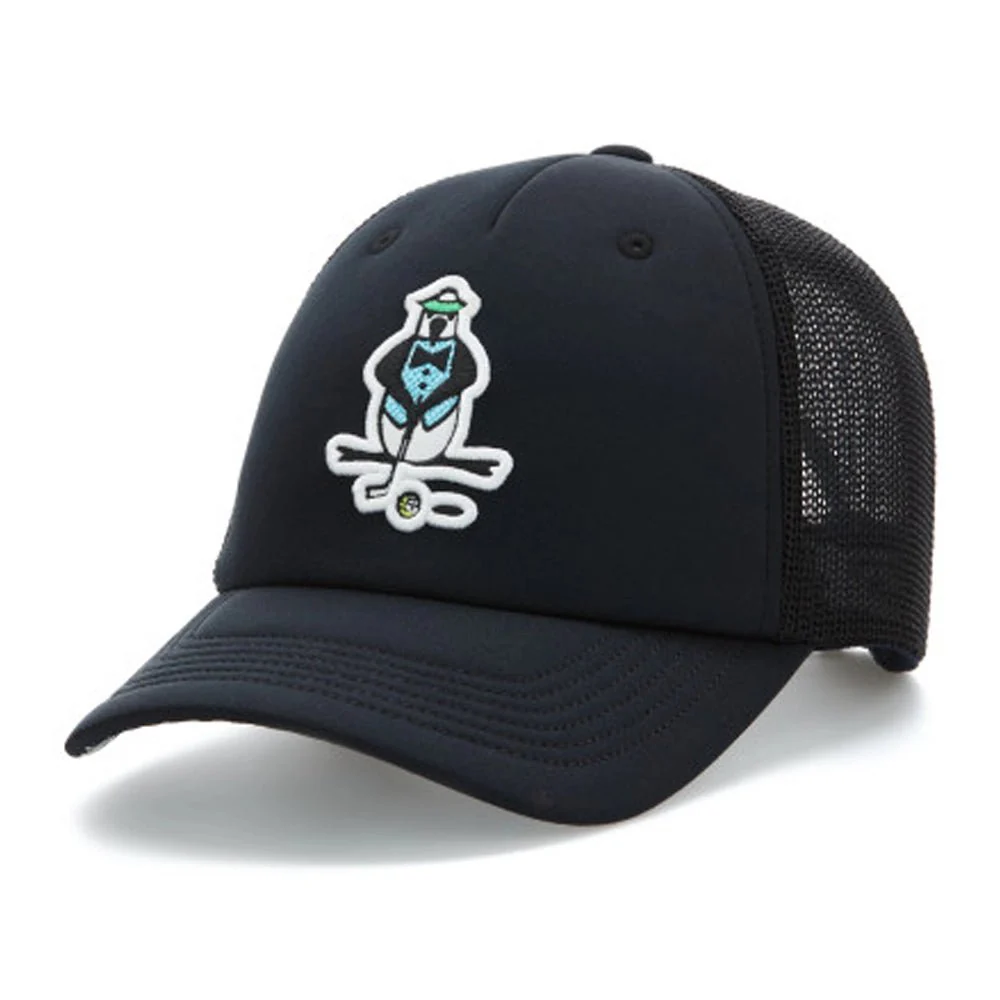 Original Penguin Pop Fest Feel The Putt Trucker Golf Hat - Image 9