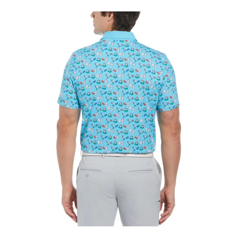 Original Penguin The Player All-Over Print Golf Polo - Image 2