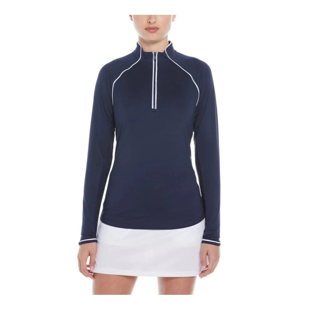 Original Penguin Women's Veronica Sun Protection Golf 1/4 Zip