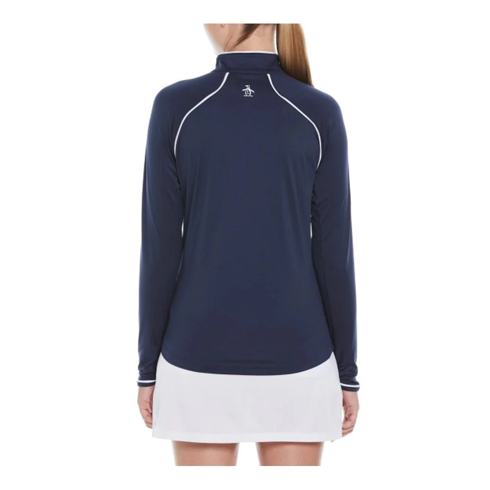 Original Penguin Women's Veronica Sun Protection Golf 1/4 Zip - Image 2