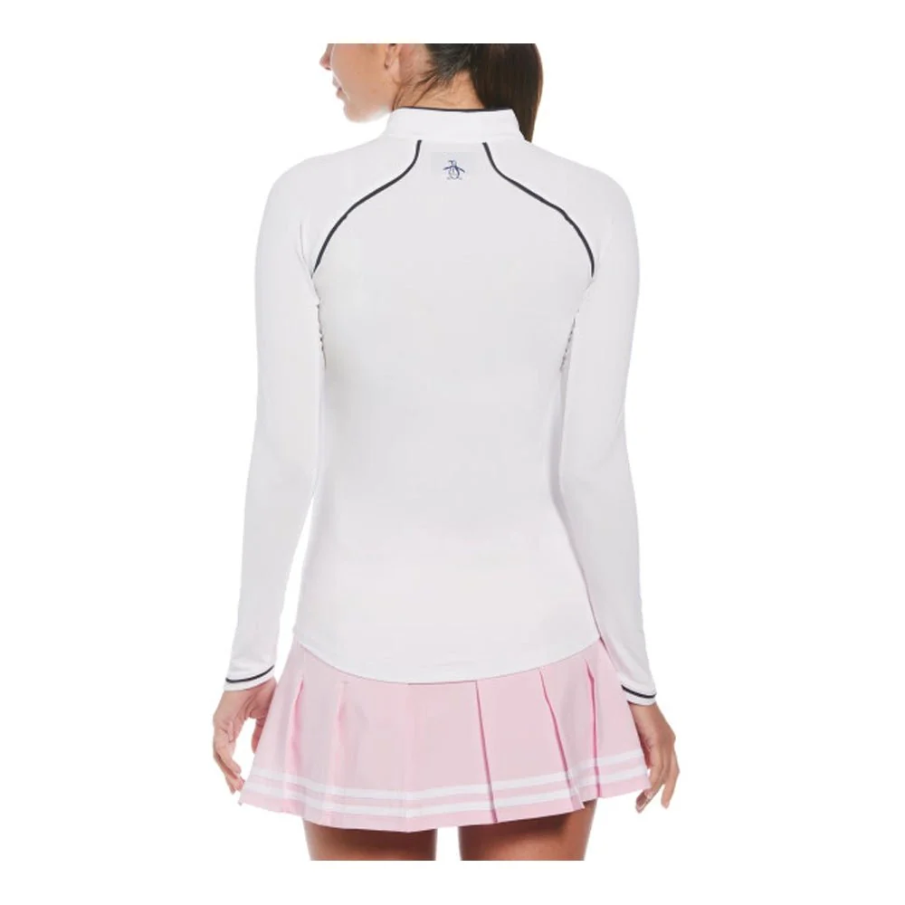 Original Penguin Women's Veronica Sun Protection Golf 1/4 Zip - Image 5