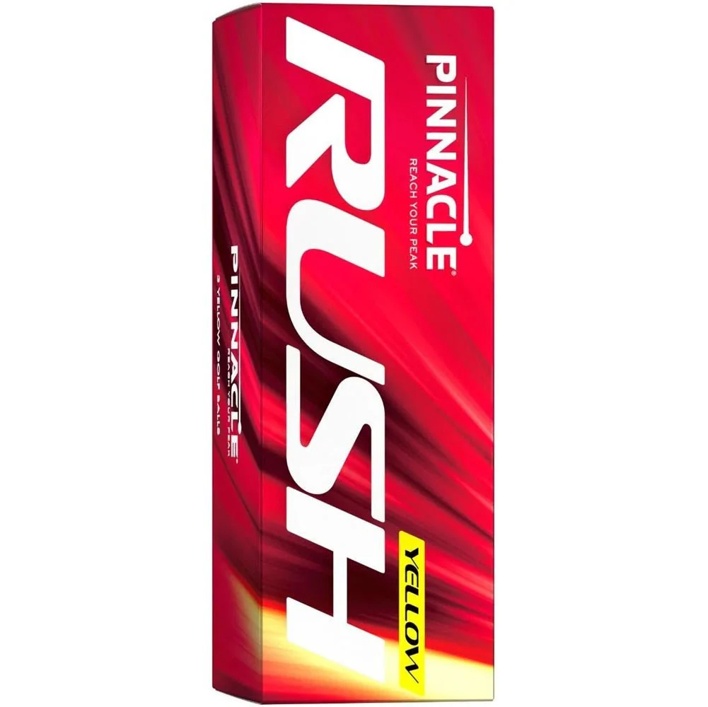 Pinnacle Rush Golf Balls - Yellow - 15 Pack - Image 4
