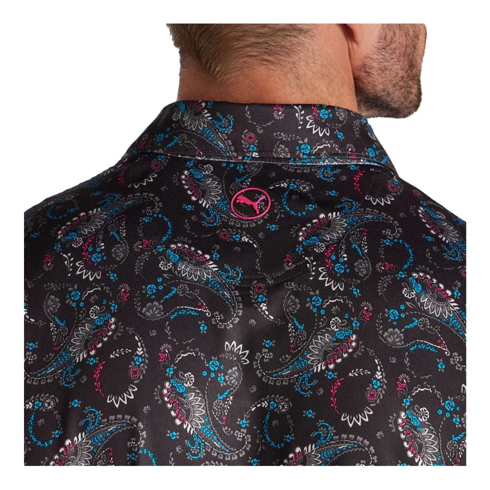 Puma Cloudspun Paisley Golf Polo - Image 4