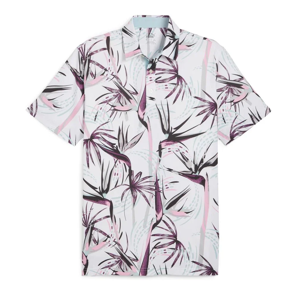 Puma Mattr Birds of Paradise Golf Polo - Image 8