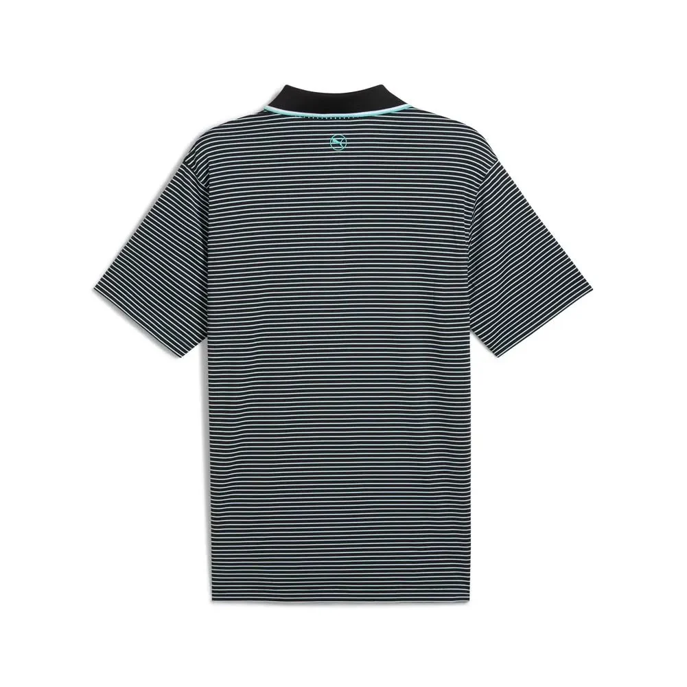 Puma Mattr Elevated Stripe Golf Polo - Image 2