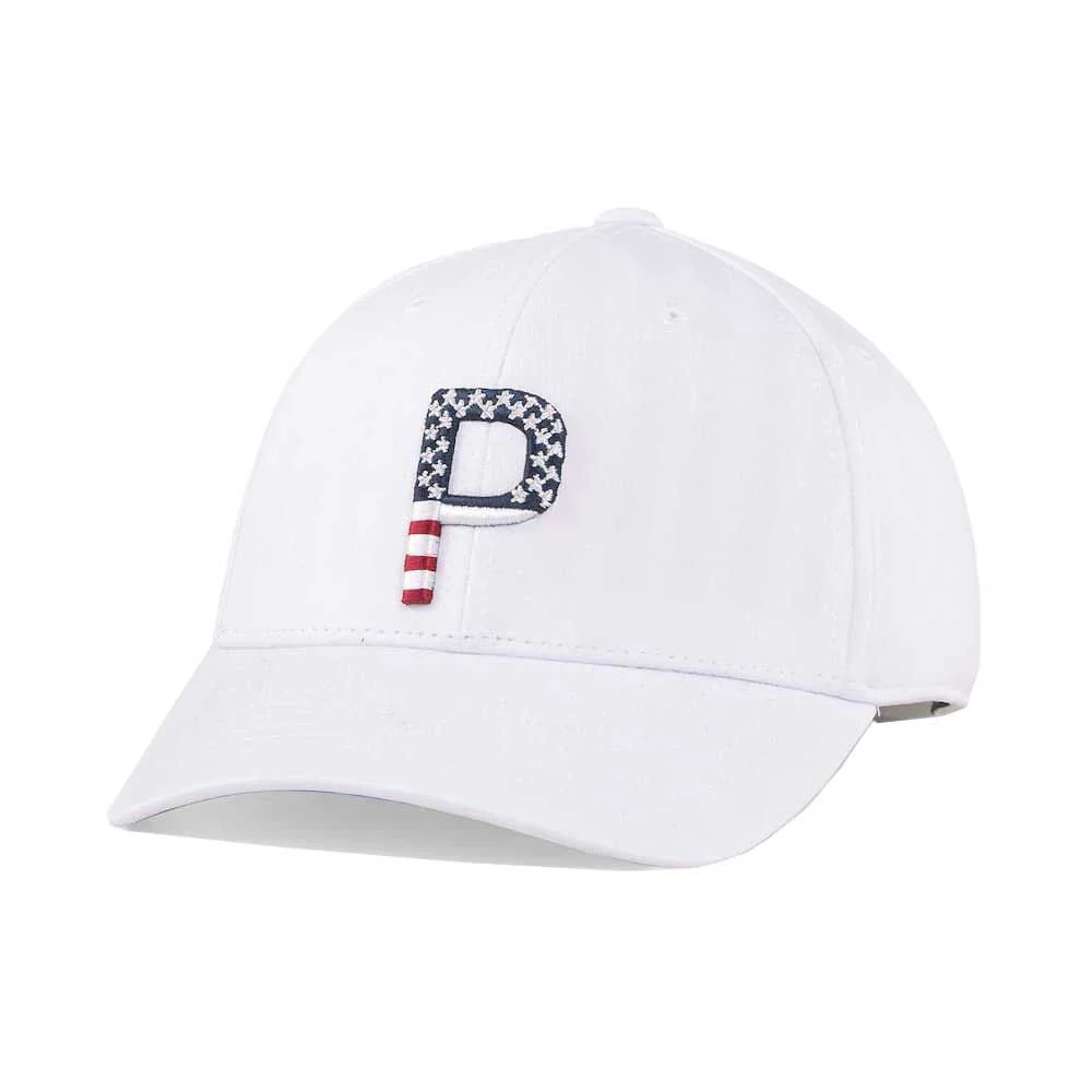 Puma Pars & Stripes P Classic Golf Hat