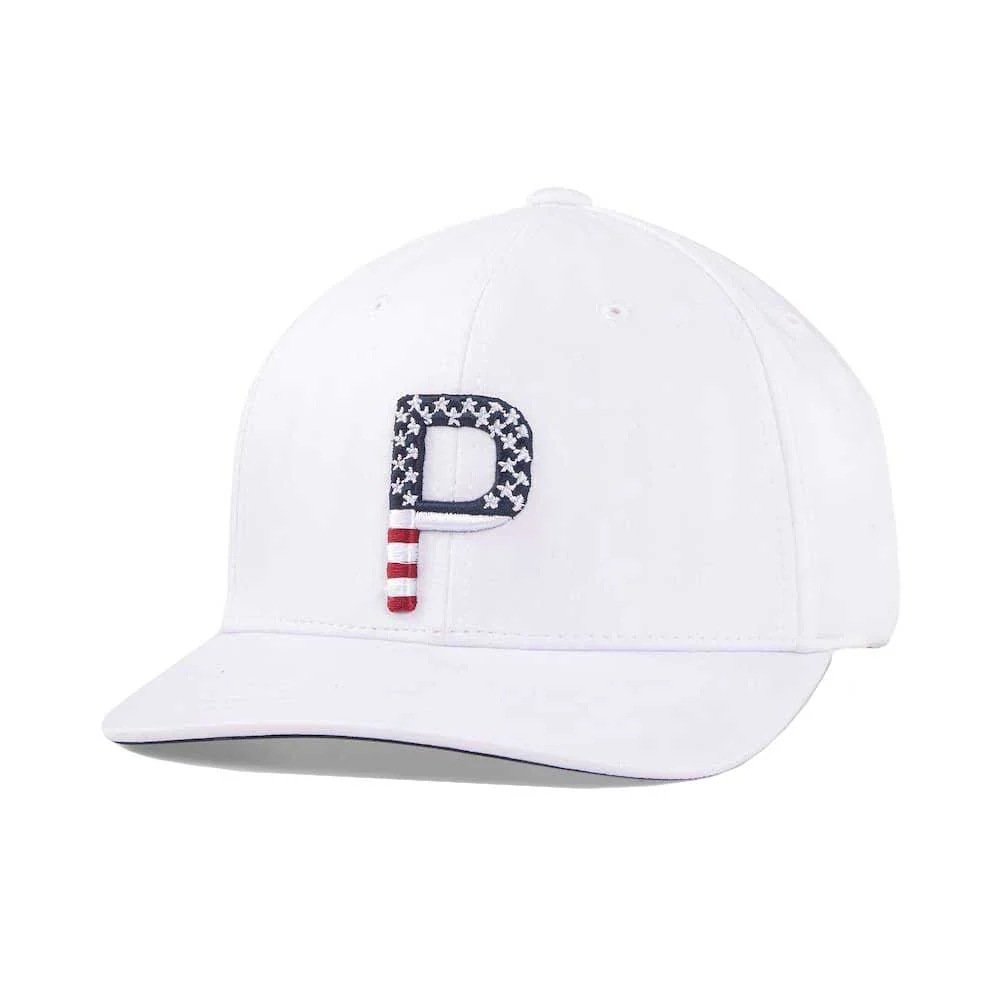 Puma Pars & Stripes P Snapback Hat - Image 6