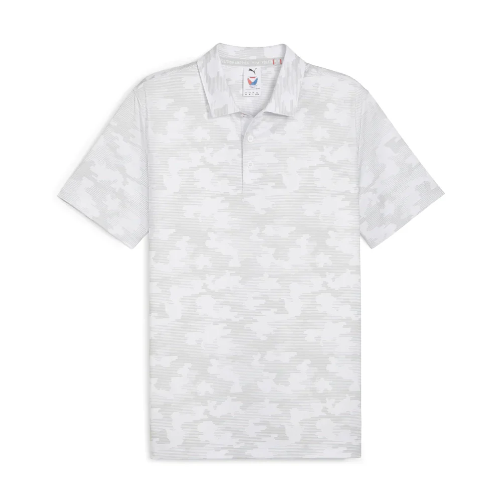 Puma Volition Camo Cover Golf Polo