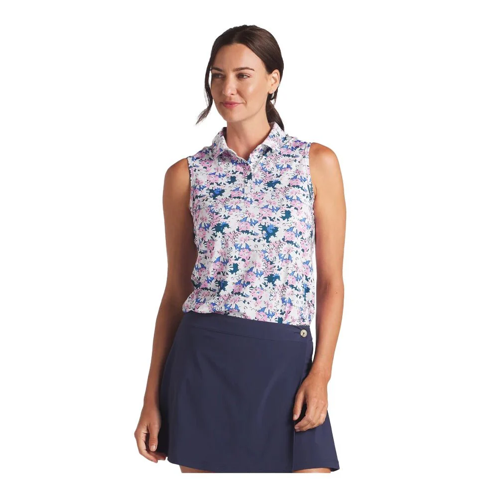 Puma Women's Mattr Bloom Sleeveless Polo