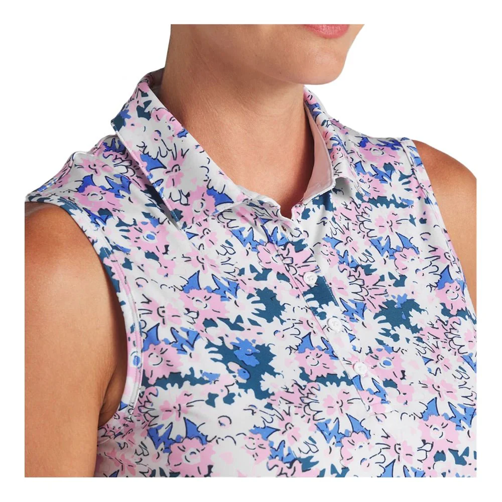 Puma Women's Mattr Bloom Sleeveless Polo - Image 3