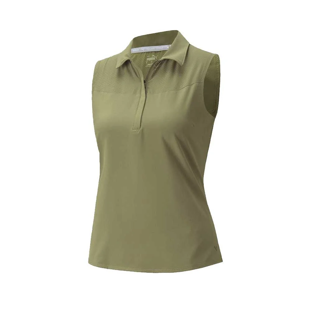 Puma Women's Harding Sleeveless Polo - Image 3