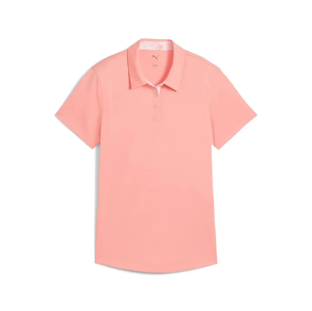 Puma Women's Pique Accent Golf Polo